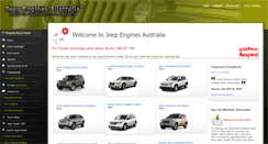 Desktop Screenshot of jeepengines.com.au